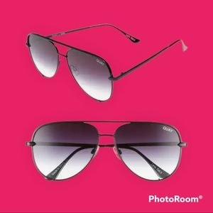 Quay Australia High Key 62mm Oversize Aviator Sung